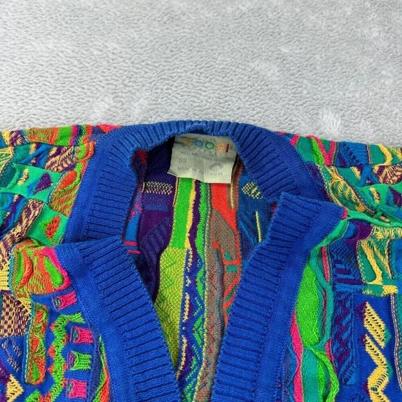 Coogi Australia Knit Vintage Sweater Men's Size S - Picture 7 of 16